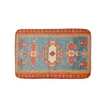 Moroccan Baby Blue  Bath Mat