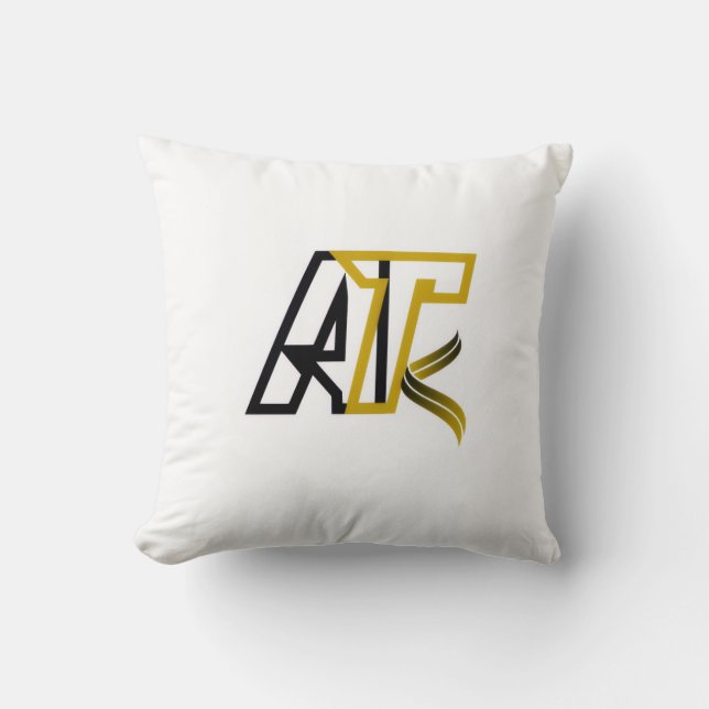 Moroccan Blue Door – Artisto Throw Pillow (Front)