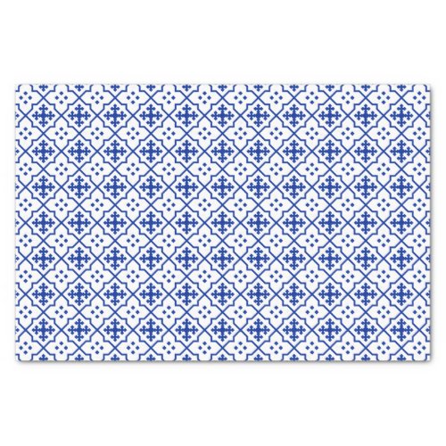 Moroccan Blue Tissue Paper