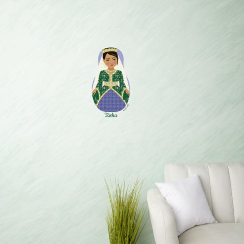 Moroccan Bride Matryoshka Wall Decal