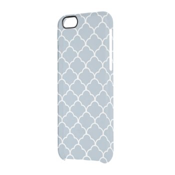 Moroccan Clear Blue Apple Iphone 6 Deflector Case by visionsoflife at Zazzle