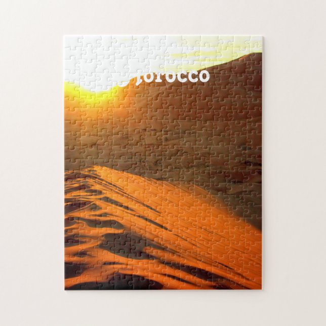 Moroccan Desert Jigsaw Puzzle (Vertical)