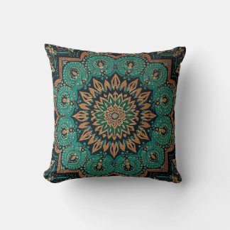 "Moroccan  Elegance Pillow Design"