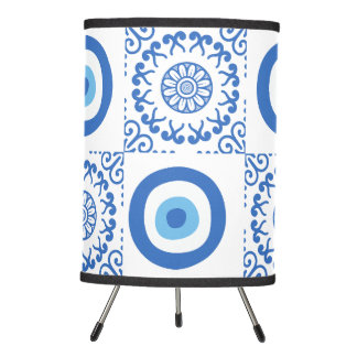 MOROCCAN EVIL EYE LAMP
