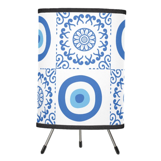 MOROCCAN EVIL EYE LAMP (Front)