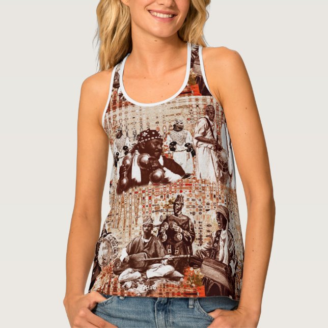 Moroccan Feast V4 Tank Top (Front)