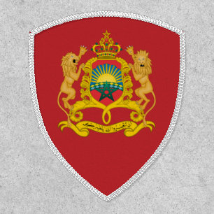 Moroccan Flag & Coat of Arms, Flag of Morocco Patch