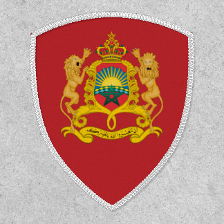 Moroccan Flag & Coat of Arms, Flag of Morocco Patch