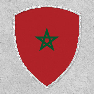Moroccan Flag, Flag of Morocco Patch