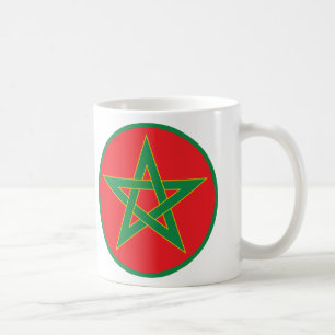 Moroccan Flag Mug. Coffee Mug