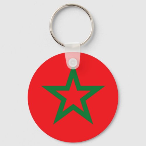 Moroccan Flag T_shirts and Gifts Keychain
