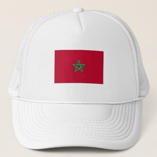 Moroccan flag World cup 2022 Football Trucker Hat