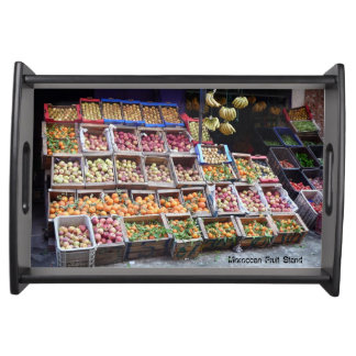 Moroccan Fruit Stand Serving Tray