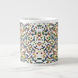 Moroccan Geometric Pattern Giant Coffee Mug