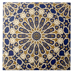 Moroccan Girih Geometric Ceramic Tile