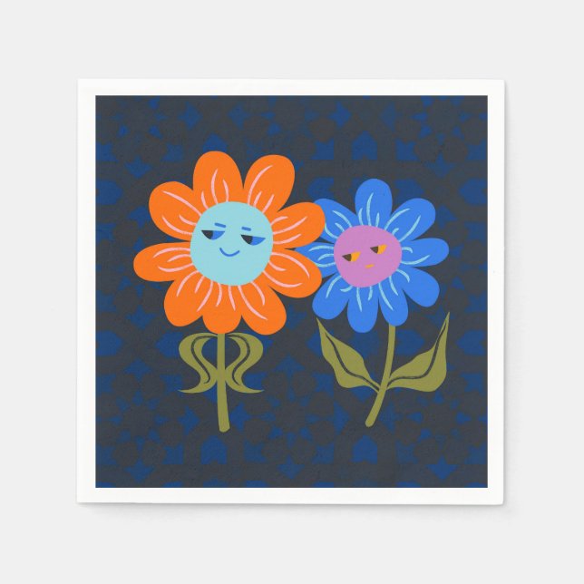 Moroccan Happiness Napkins (Front)