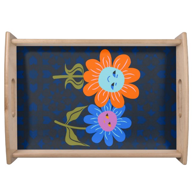 Moroccan Happiness Serving Tray (Front)