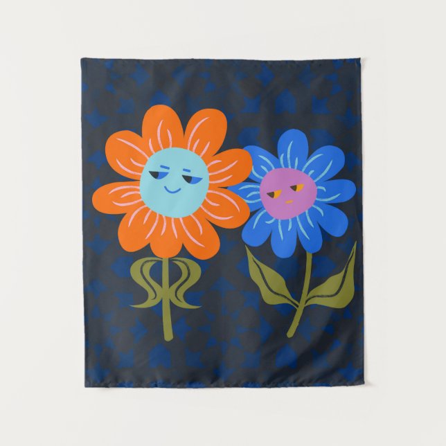 Moroccan Happiness Tapestry (Front)