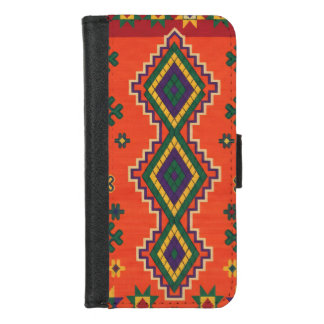 Moroccan Harmony in Orange iPhone 8/7 Wallet Case