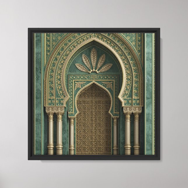 Moroccan Home Décor  Canvas Print (Front)
