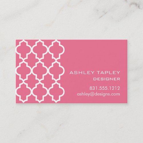 Moroccan Honeysuckle Dreams Business Cards
