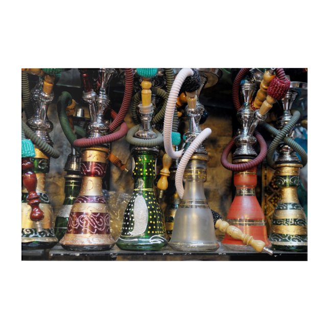 Moroccan Hookahs For Sale Acrylic Print (Front)