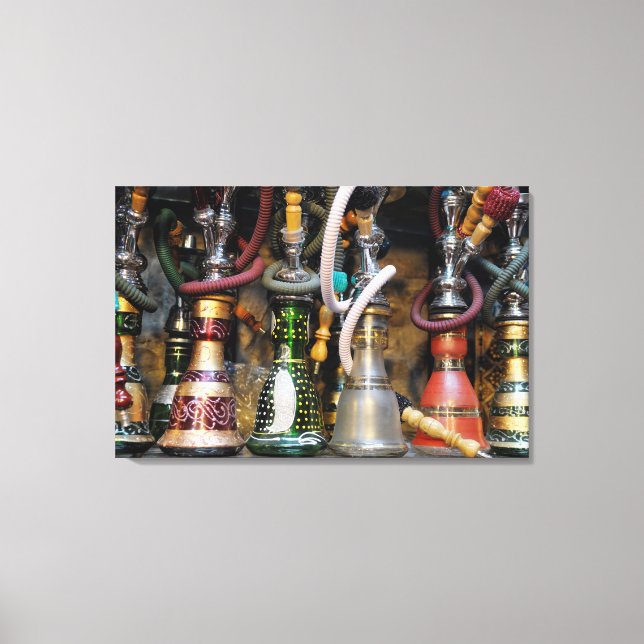 Moroccan Hookahs For Sale Canvas Print (Front)