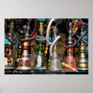 Moroccan Hookahs For Sale Poster