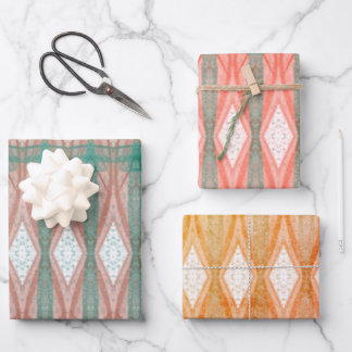 Moroccan-inspired Wrapping Paper Flat Sheet Set