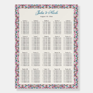 Moroccan Lattice Geometric Mandala Wedding Foam Board