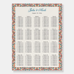 Moroccan Lattice Geometric Mandala Wedding Foam Board