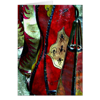 Moroccan Leather Lamps Cards