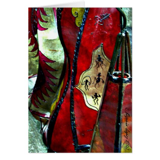 Moroccan Leather Lamps Cards (Front)