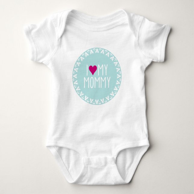 Moroccan Mommy Baby Bodysuit (Front)