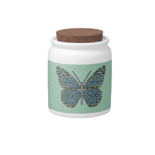 Moroccan Monarch Candy Jar