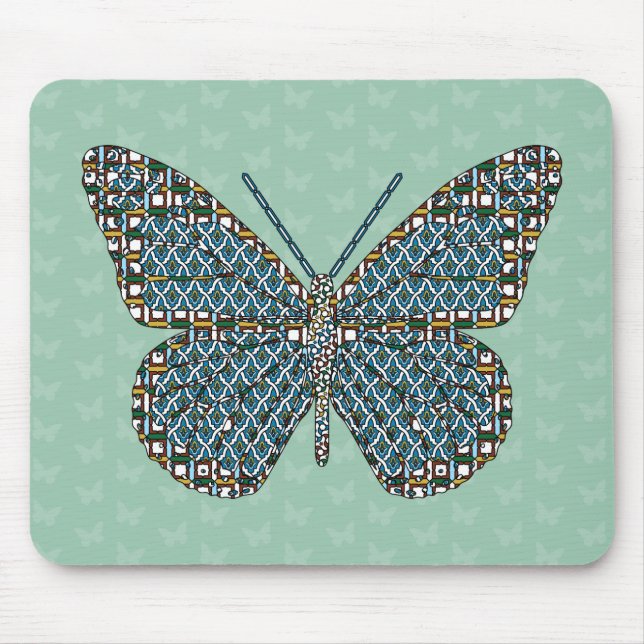 Moroccan Monarch Mousepad (Front)