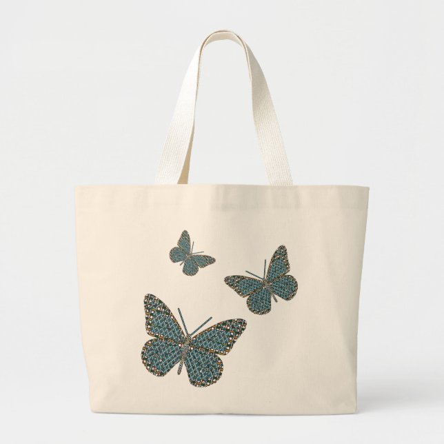 Moroccan Monarch Tote Bag (Front)