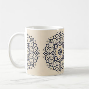 moroccan mosaic coffee mug