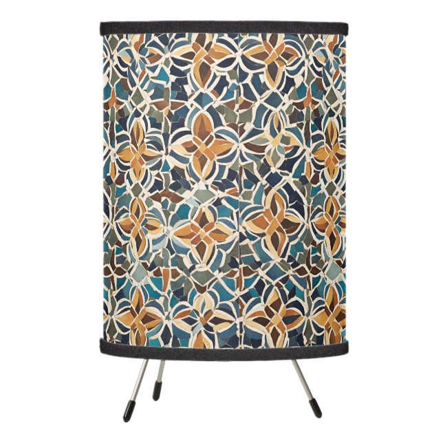 Moroccan Mosaic Magic: The Enchanting Lamp (Left)