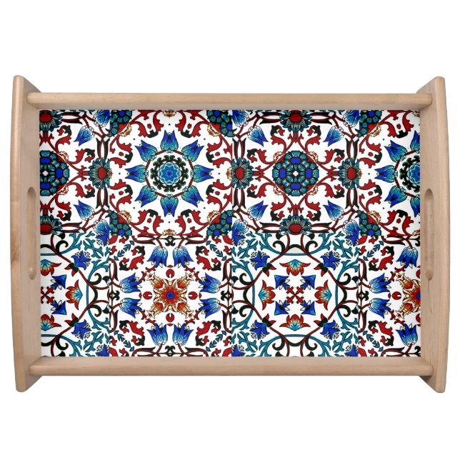 Moroccan,mosaic,Turkish, Serving Tray (Front)