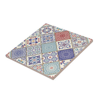 Moroccan Mosaic Vintage Ceramic Tile