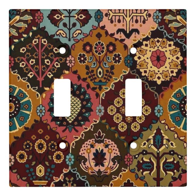 Moroccan Mosiacs Light Switch Cover (Front)