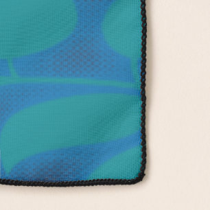 Moroccan Navy Scarf Multicolor Mens Muffler