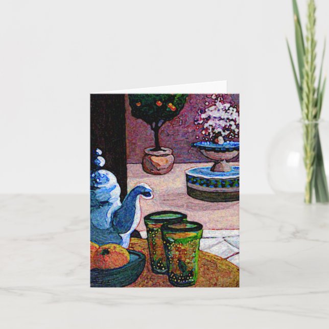 Moroccan party invitation (Front)