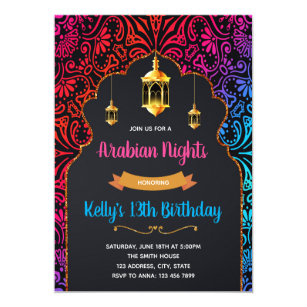 Moroccan Invitation Template Free 3