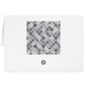 Moroccan pattern cards (Back Horizontal)