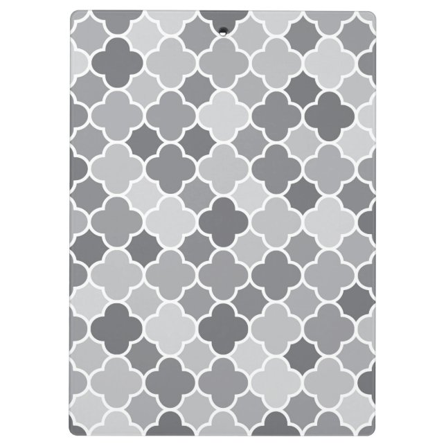 Moroccan pattern clipboard (Back)
