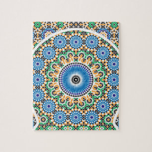 Moroccan Pattern Jigsaw Puzzle
