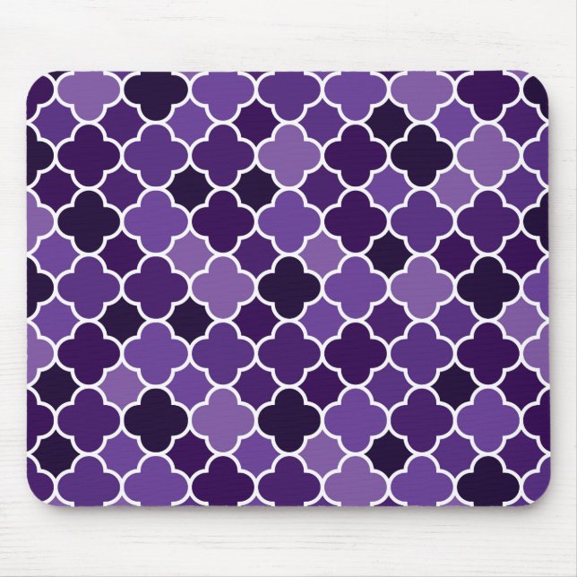 Moroccan pattern mouse pad (Front)
