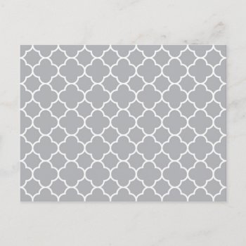 Moroccan Pattern Postcard by LifeOfRileyDesign at Zazzle